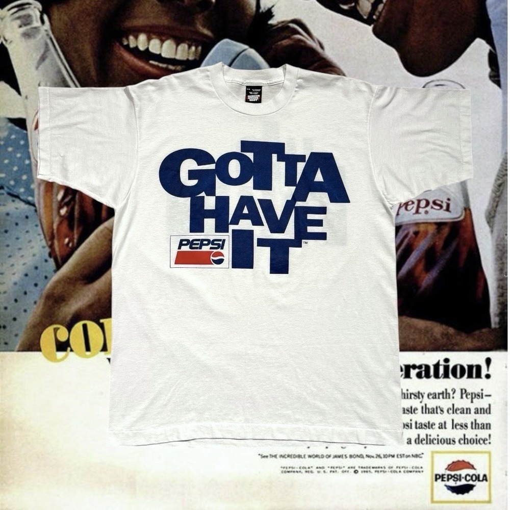 80s Screen Stars Pepsi Cola Promo Gotta Have It Vintage Shirt